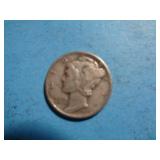 1943 MERCURY DIME 90% SILVER