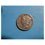 1944 MERCURY DIME 90% SILVER