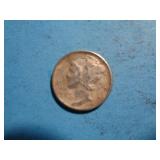 1944-S MERCURY DIME 90% SILVER
