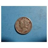 1942 MERCURY DIME 90% SILVER
