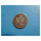 1908 BARBER DIME 90% SILVER
