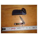 DAMASCUS STYLE POCKETKNIFE