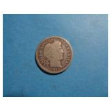 1914-D BARBER DIME 90% SILVER