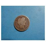 1916 BARBER DIME 90% SILVER
