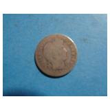 1900 BARBER DIME 90% SILVER