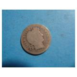 1907-O BARBER DIME 90% SILVER