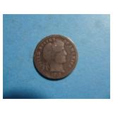1915 BARBER DIME 90% SILVER