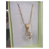 STERLING SILVER NECKLACE 22'