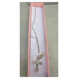 .800 SILVER ANTIQUE CONTINENTAL CROSS NECKLACE