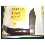 CASE XX 7 DOTS BUFFALO KNIFE