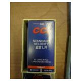 CCI .22LR 40GR 50 TARGET ROUNDS