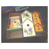 WOOD BIRD HOUSES
