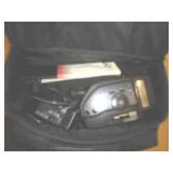 JVC VHS CAMERA GR-AX33 W CASE & EXTRAS