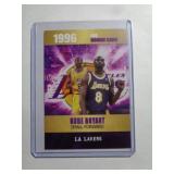 SPORTS CARD - KOBE BRYANT 1996