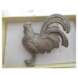 ROOSTER BROOCH