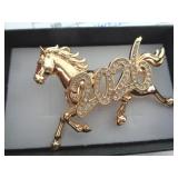 2026 DERBY HORSE BROOCH
