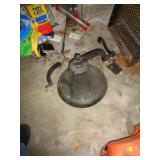 CAST IRON BELL / NEEDS YOKE REPAIR / G