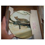 BRADFORD EXCH / FRACE / LEOPARD PLATE