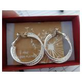 SILVERPLATED EARRINGS