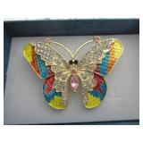 BUTTERFLY BROOCH