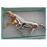 HORSES BROOCH