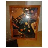POOL TABLE PRINT 18" X 22"