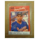 SPORTS CARD - 1990 DAVE JUSTICE ROOKIE