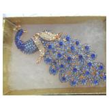 PEACOCK BROOCH