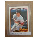 SPORTS CARD - 1989 ROBERTO ALOMAR ROOKIE