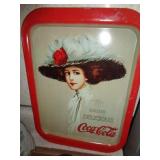 METAL COCA COLA TRAY / 6