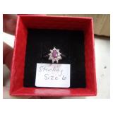 STERLING SILVER RING SZ 6