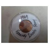 1969 KENNEDY / LINCOLN PENNY
