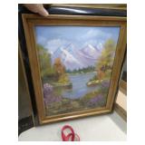 ORIGINAL OIL ON CANVAS 22"X25" LOCAL ARTIST