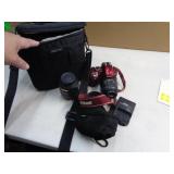 NIKON D3100 DIGITAL CAMERA W TRIPOD & EXTRAS