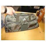 ALPHALETE DUFFLE BAG OLIVE CAMO