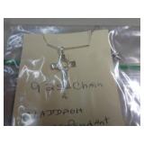 STERLING SILVER NECKLACE & PENDANT