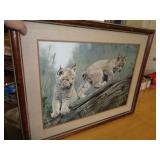 CHARLES FRACE LYNX PRINT / UT