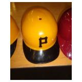 PLASTIC BASEBALL SOUVENIR HAT / CRACKED