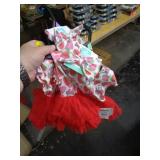 2 DISNEY DRESSES 1-6MOS & 12MOS