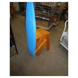 VINTAGE IRONING BOARD STEP STOOL