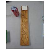 SPECULOOS WOOD COOKIE  MOLD
