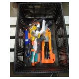 BASKET OF NERF GUNS / UT
