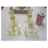 YELLOW DEPRESSION GLASS