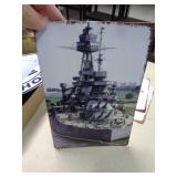 8"X12" METAL SIGN - WAR SHIP   - TEXAS