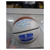 1978 U OF K BASKETBALL SIGNED J.B. HALL / NO COA