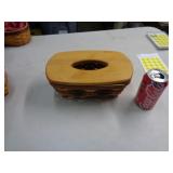 LONGABERGER BASKET 1998 TISSUE BOX