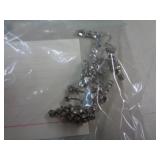 3 - PAIR VINTAGE RHINESTONE EARRINGS