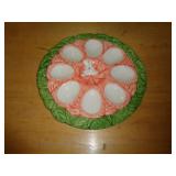 CERAMIC EGG PLATE