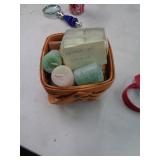 BASKET OF CANDLES