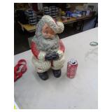 HEAVY PLASTER SANTA
